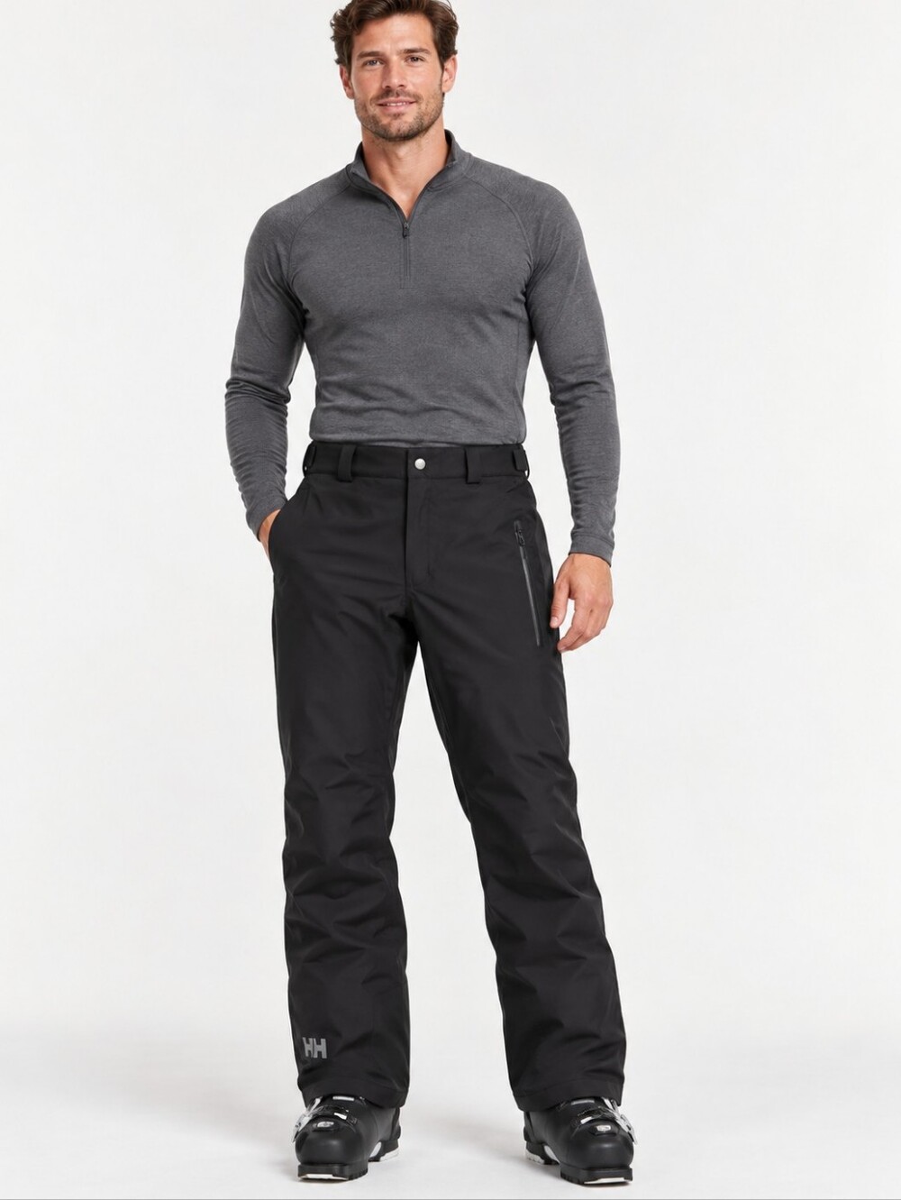 Helly Hansen Men’s XL Black Waterproof Helly Tech Ski Snow Pants